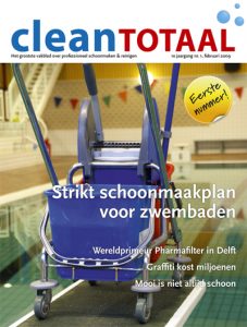 Eerste nummer Clean Totaal rolt van de pers