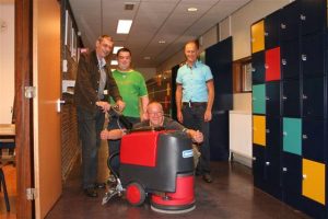 Eerste Cleanfix RA 431 Duo Speed voor Meridiaan College