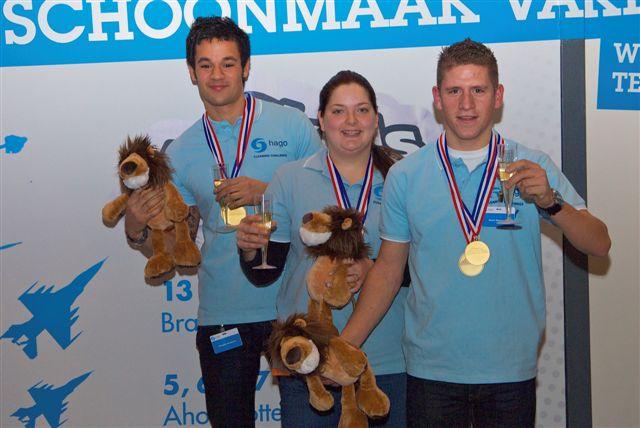 Schoonmaakteam Hago naar EuroSkills