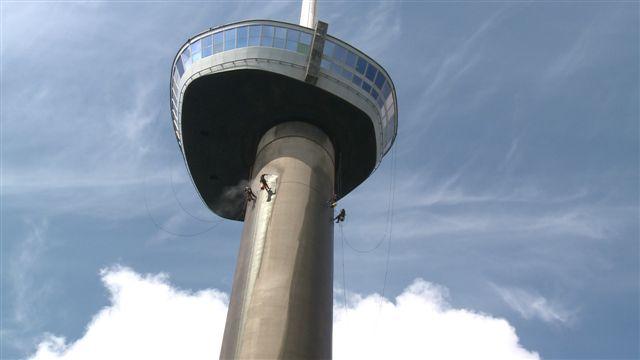 Euromast schoon door Karcher