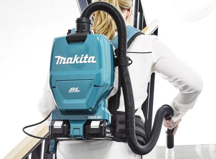 Makita (accu)stofzuigers op ISSA/INTERCLEAN