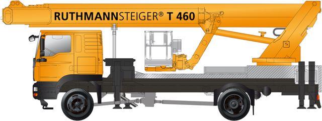 Nieuwe Ruthmann T460 truckhoogwerker