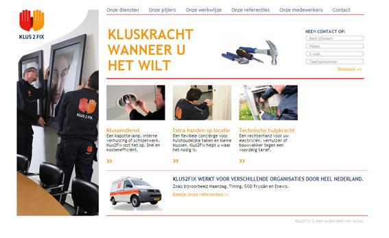 Klus2Fix website gelanceerd