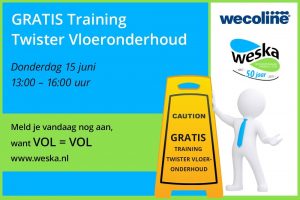 Weska Wecoline Twister Vloeronderhoud