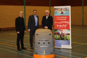 Sportcentrum Tijenraan Raalte diversey Swingobot robot schrobzuiger