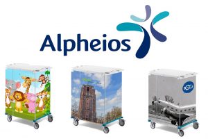 Alpheios Triple-T trolley werkwagen