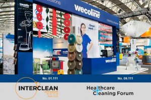 Wecoline met nieuwste producten op Interclean