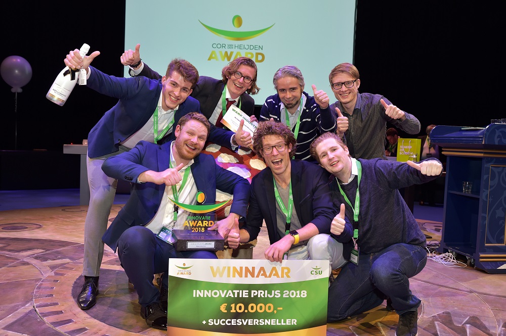 Warp Industries wint eerste Cor van der Heijden Award