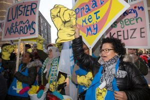 Actie schoonmakers NS voor respect en gelijkwaardigheid