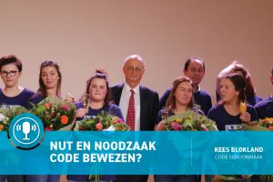 Podcast: Nut en noodzaak Code Schoonmaak bewezen?