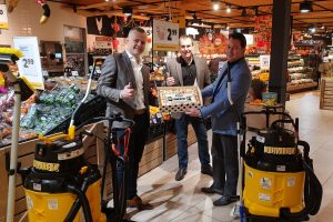 Kaivac Autovac Stretch is de beste keuze voor in de supermarkt Jumbo Kuipers start met Kaivac’s innovatieve reinigingssysteem