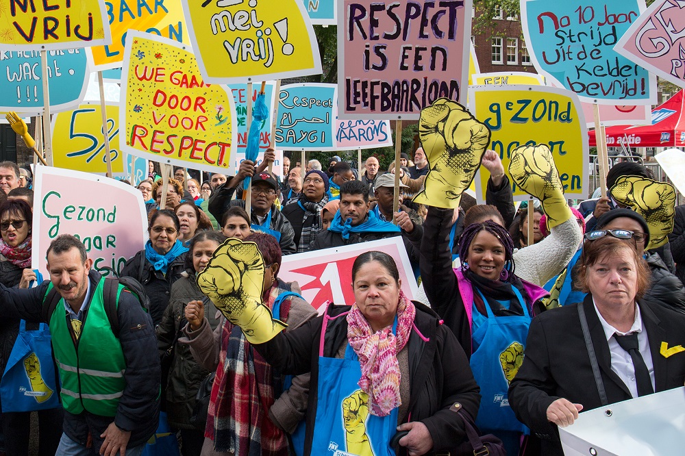 Hotelschoonmakers op de barricade voor weekendtoeslag Schoonmaak cao: FNV stelt dat afspraken nageleefd moeten worden