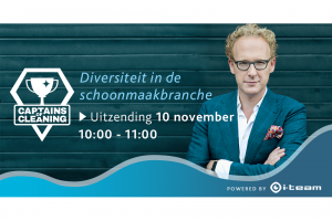 Captains of Cleaning zet diversiteit centraal op 10 november