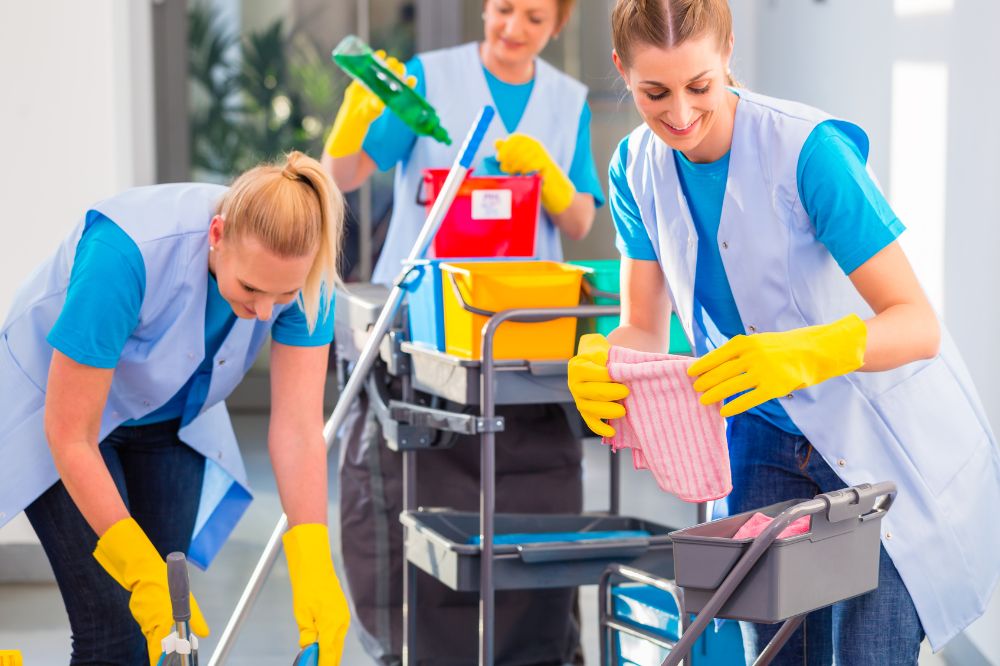 Medewerkers branche Dag van de Schoonmaker